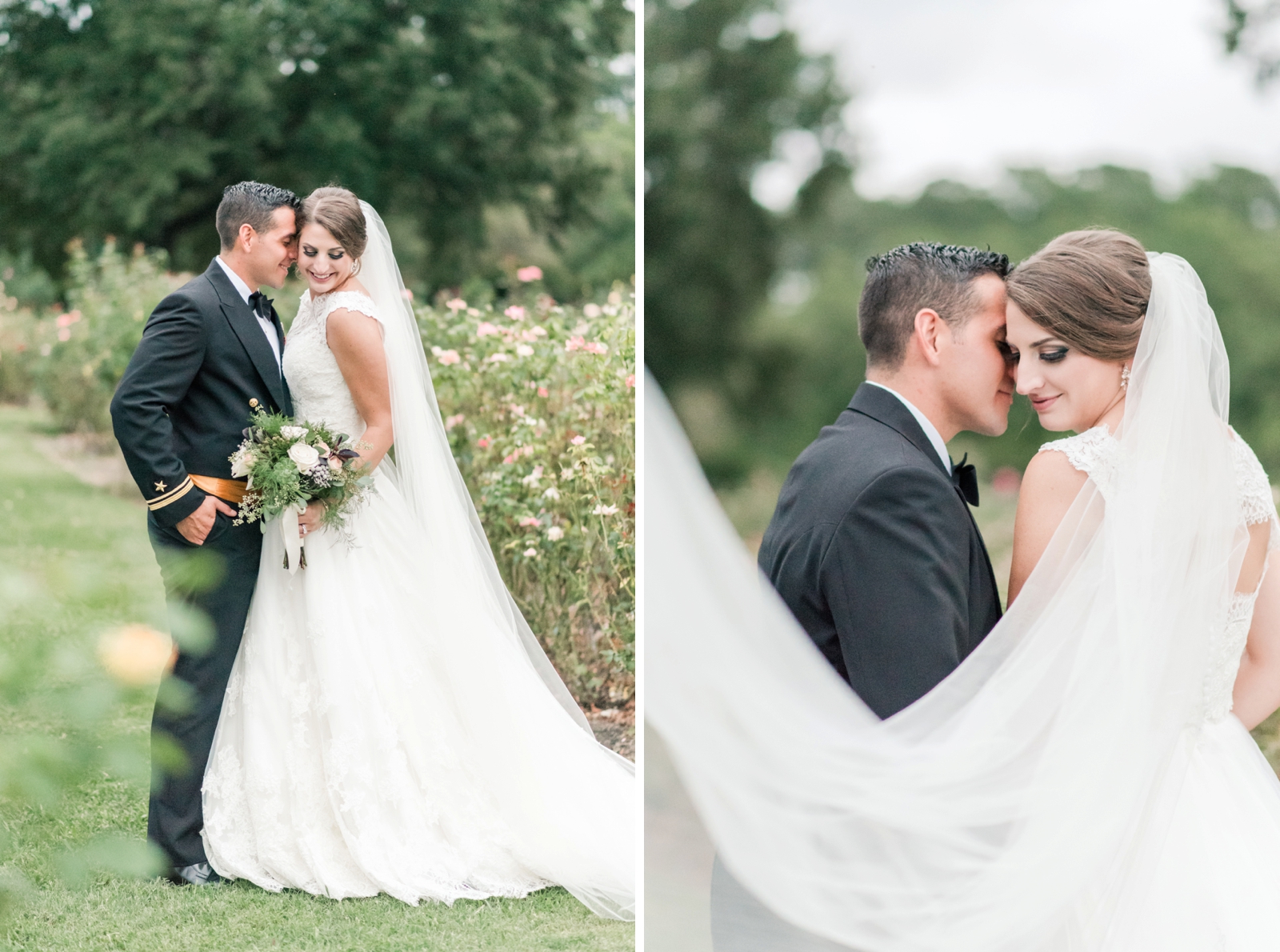 norfolk botanical gardens wedding dusty blue rustic natural elegant