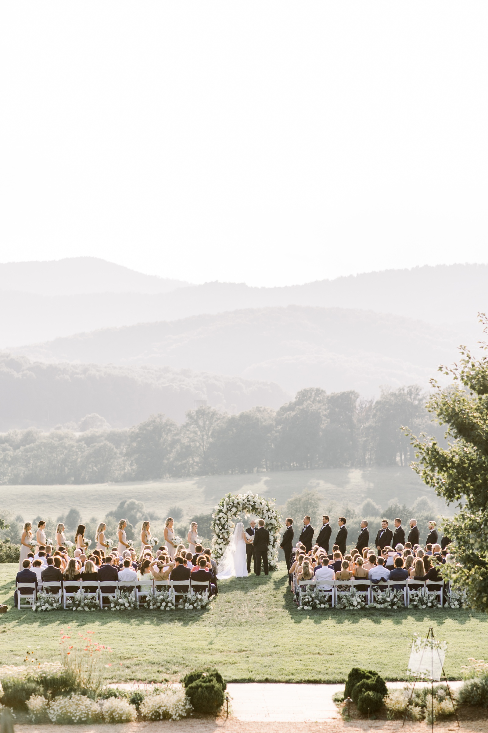 Pippin Hill Farm & Vineyards Charlottesville Virginia Summer Wedding Photographer Photo